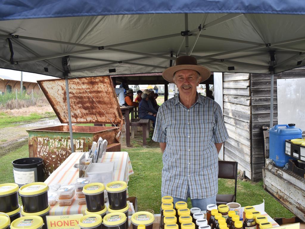 John Craig sells his fan-favourite fresh local honey around Warwick