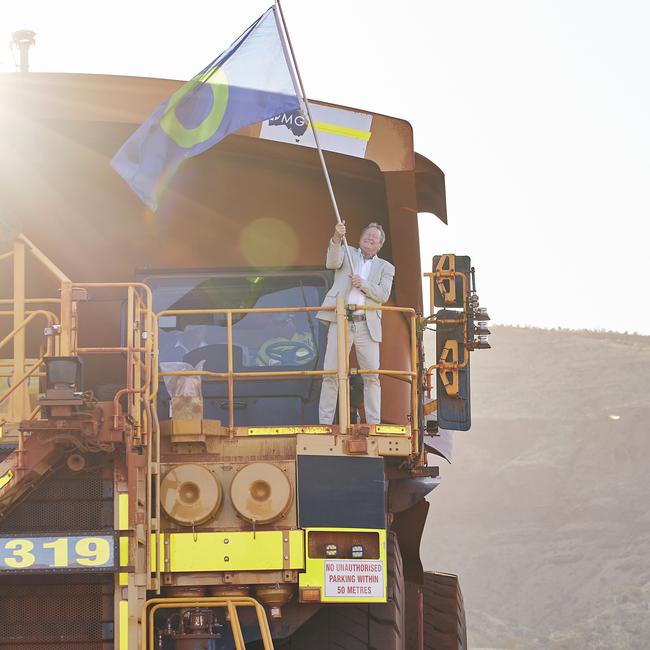 Andrew Forrest marked the 20th anniversary of his iron ore giant Fortescue with an extravagant celebration in the middle of the Pilbara.