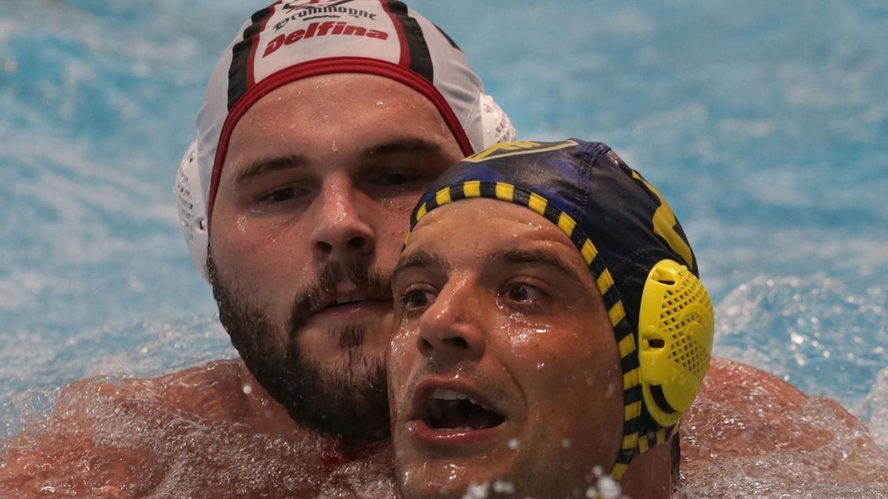 Goran Tomasevic in action in the pool.