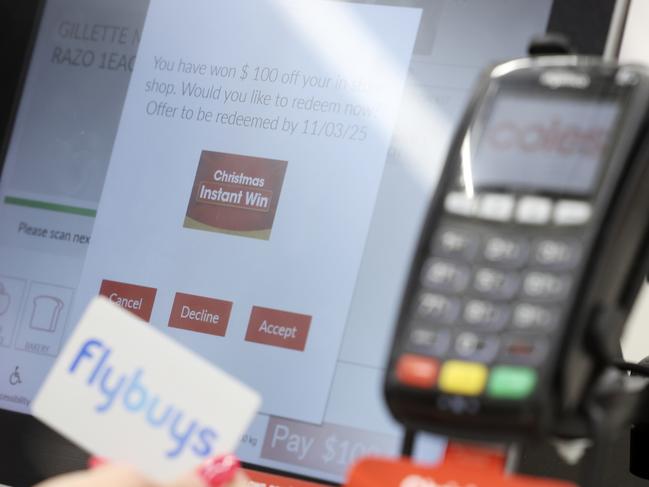 Coles is giving 66,000 customers the chance to take money of their grocery shop in the lead-up to Christmas. Picture: Supplied