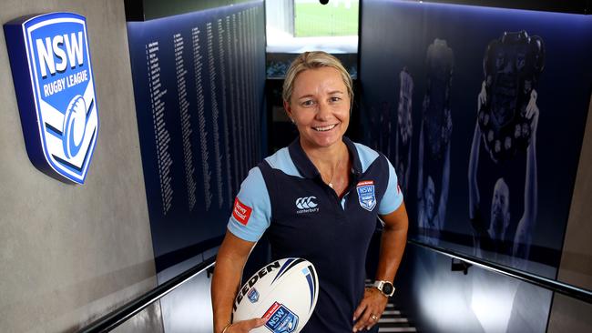 Kylie Hilder will become the first female NSW women’s Origin coach in the professional era. Picture: Toby Zerna