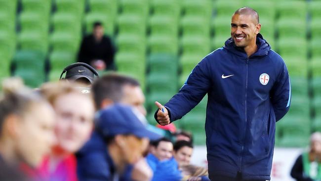 Patrick Kisnorbo has replaced Erick Mombaerts as Melbourne City coach. Picture: Michael Klein
