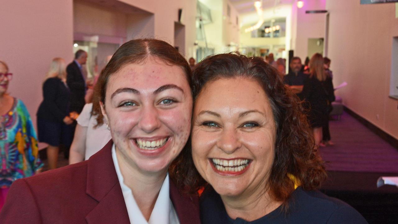 Mikayla and Kate Osborne at GC Women in Business Awards at GCCEC, Broadbeach. Pic: Regina King