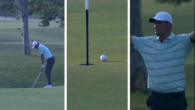 Scottie Scheffler sinks INSANE 197 yard eagle!