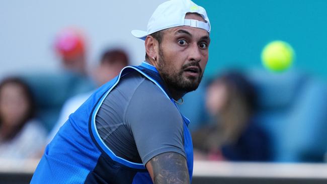 Nick Kyrgios said the lawsuit had been ‘coming’. Picture: Rich Storry/Getty Images