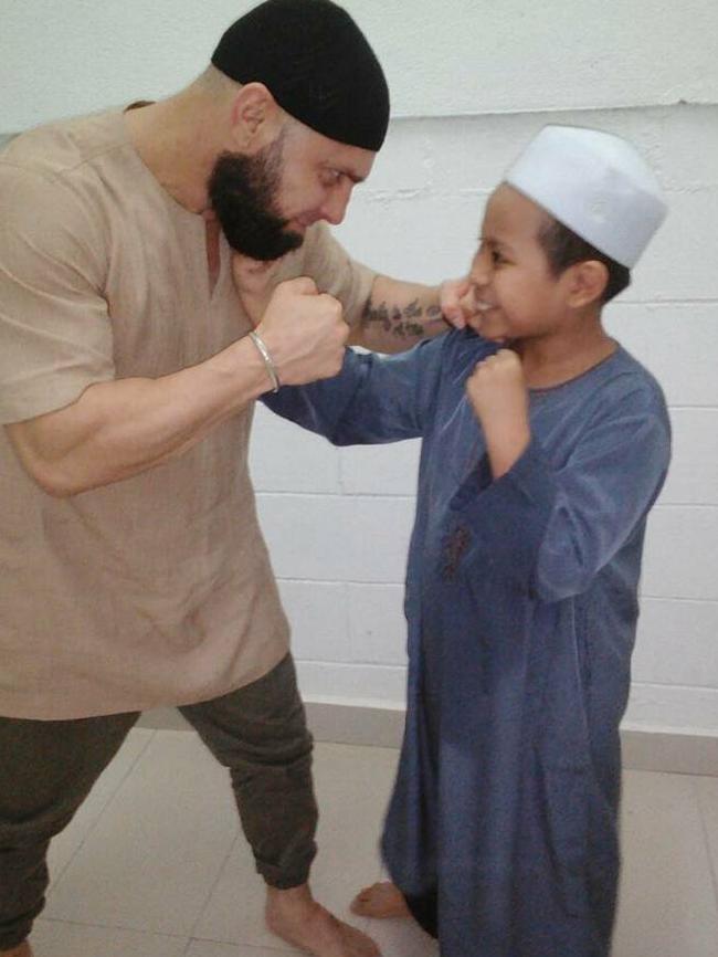 Vincent Focarelli has begun teaching boxing and giving speeches on his own path to Islam.