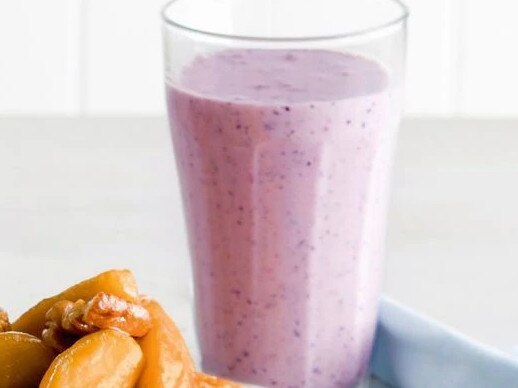 Breakfast smoothie.