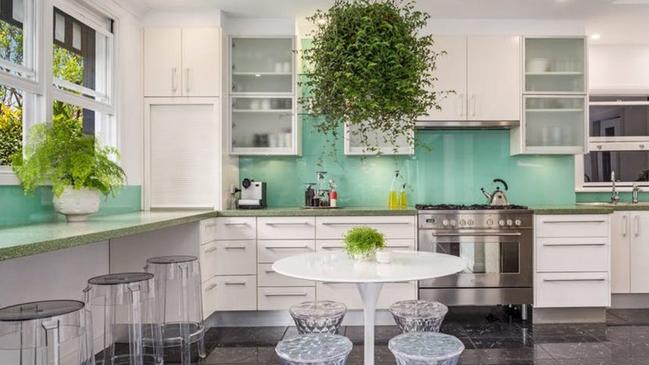 The open-plan kitchen and dining area is light filled and airy. Picture: First Hand Property Management.