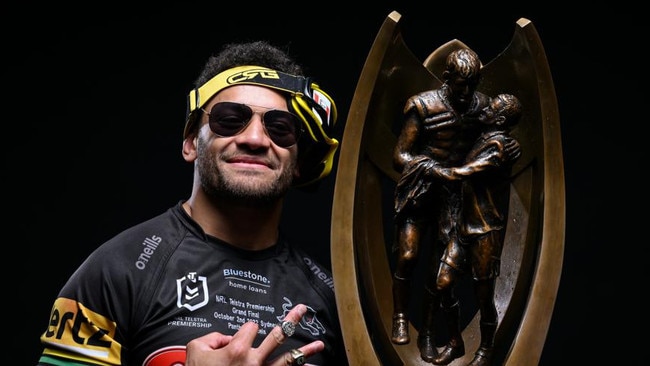 Api Koroisau starred at Penrith and is ready to lead the Tigers after being voted captain in his first season. Picture; NRL Photos