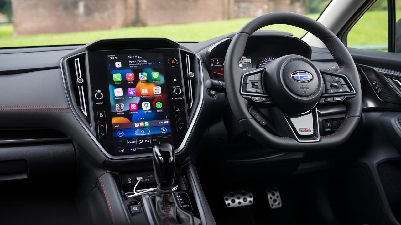 Basic equipment includes a large vertical 11.6-inch display compatible with Apple CarPlay and Android Auto.