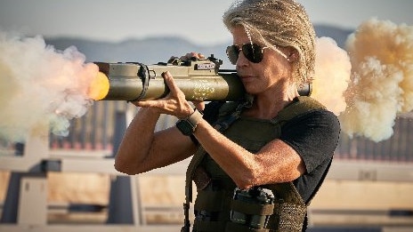 Linda Hamilton is back and more badass than ever in Terminator: Dark Fate.