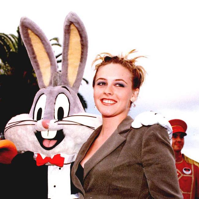 Alicia Silverstone at Warner Bros Movie World.