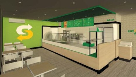 A 3D rendered view of what the Subway could look like inside. Picture: Bayside Council