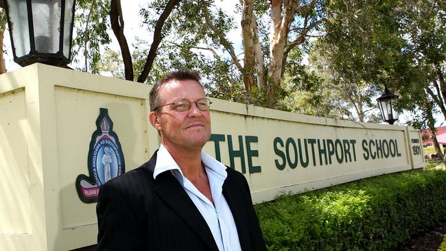 Bill Edgar outside TSS. Pic by David Clark