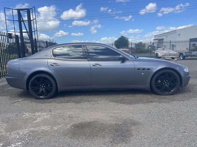 The 2005 Maserati Quattroporte SportsGT sedan.