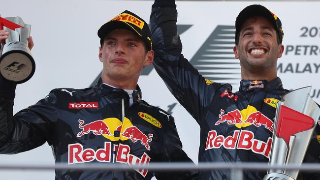 Daniel Ricciardo, Max Verstappen discuss bedroom activities | news.com ...