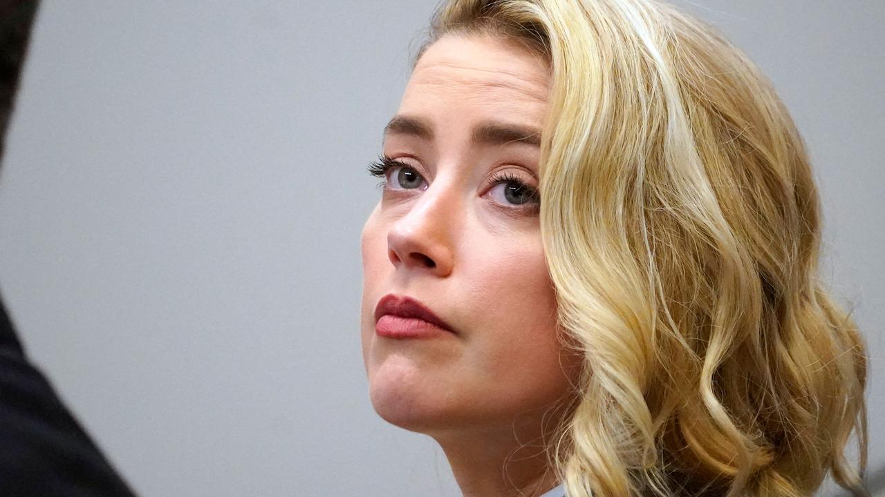 Amber Heard is being sued over an op-ed piece in The Washington Post in 2018 referring to herself as a "public figure representing domestic abuse”. Picture: Steve Helber / POOL / AFP