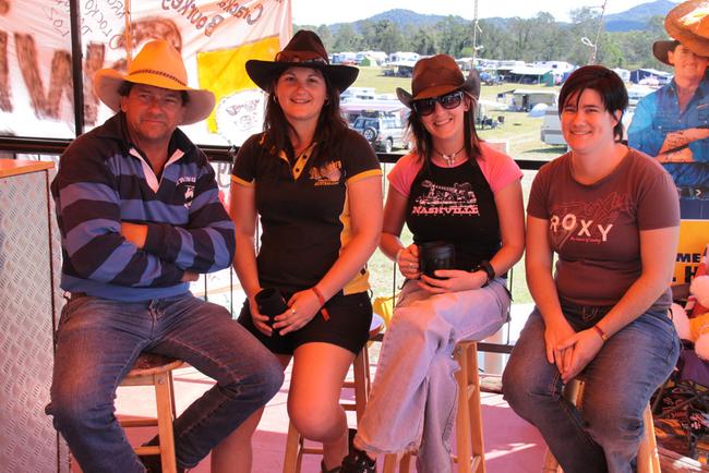 Denis Alcock, Jackie Dakin, Sarsh Kay and Tegan Pitt. Picture: Craig Warhurst