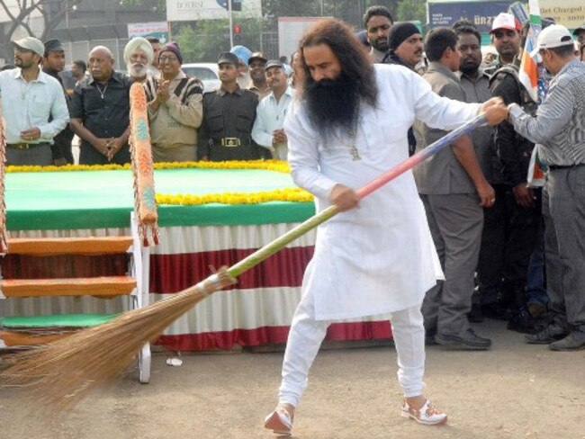 Spiritual Guru Gurmeet Ram Rahim Singh has been a controversial figure for years.