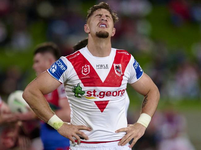 Zac Lomax is attracting interest from the Eels and roosters. Picture: Getty Images