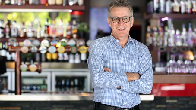 Owner Brian Fitzgibbons at The Glen Hotel in Eight Mile Plains. Picture: Tara Croser.