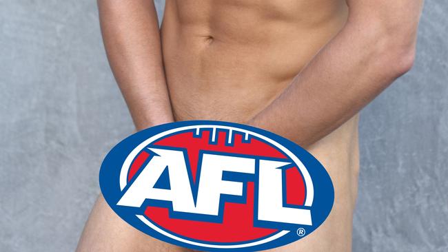 An alleged file was distributed of 45 AFL players peckers.