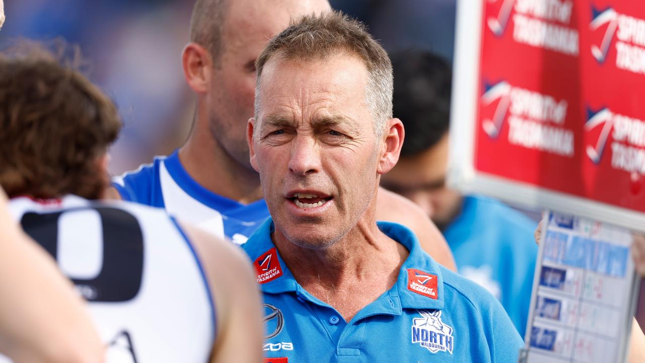 Alastair Clarkson says it’s a difficult issue. (Photo by Michael Willson/AFL Photos via Getty Images)