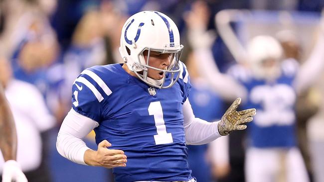 Party time for Pat McAfee. Photo by Andy Lyons/Getty Images