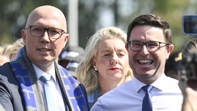 Protesters have vowed to disrupt Peter Dutton’s first major campaign rally, which will be attended by Nationals Leader David Littleproud and Deputy Liberal Leader Sussan Ley. Picture: NewsWire/ Martin Ollman