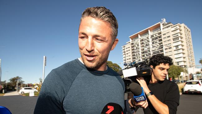 Club legend Sam Burgess has left Souths. Picture: Julian Andrews.