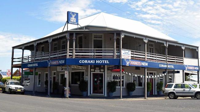 A man has been charged with punching a staff member at the Coraki Hotel. Picture: Susanna Freymark