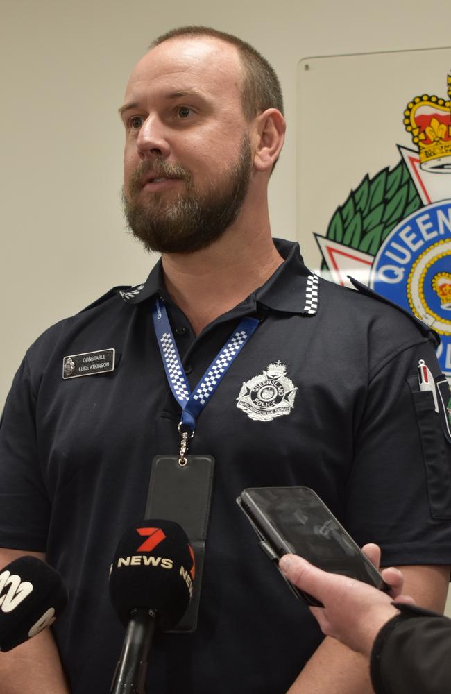 First Year Constable Luke Atkinson will be stationed at the South Rockhampton Police Station.