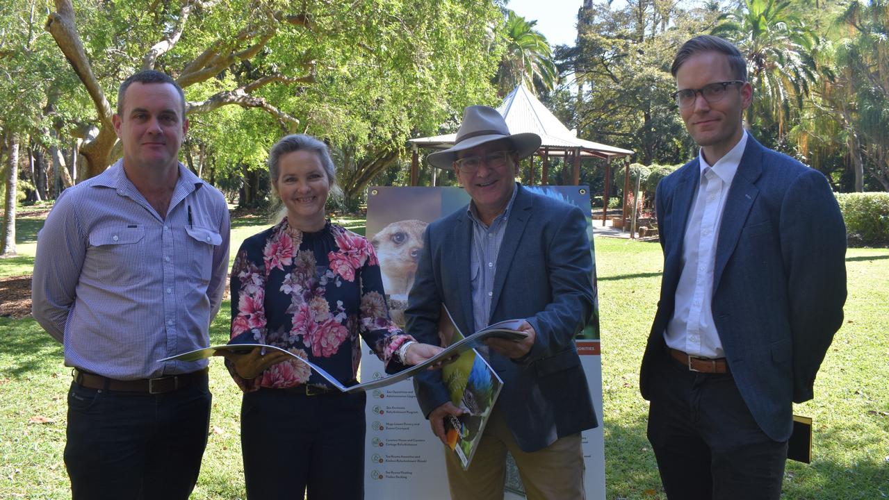 Aaron Pont, Councillor Cherie Rutherford and Drew Wickerson and Jacob Weir from Rockhampton Regional Council