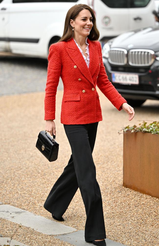 On her royal tour of Copenhagen, Denmark, in February. Picture: Samir Hussein/WireImage