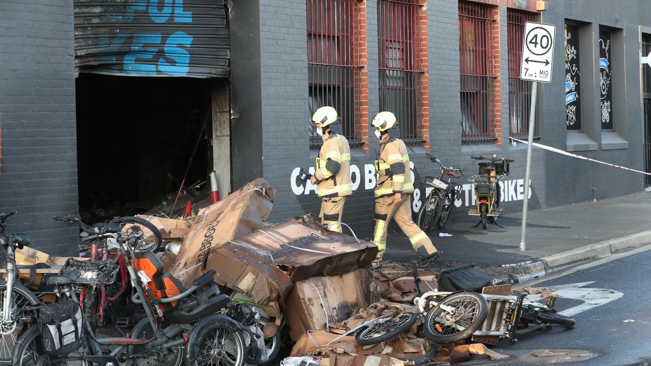 Dramatic twist after bike shop ram raid