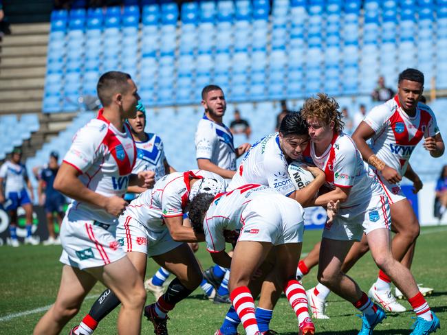 Harold Matthews Cup action at Belmore Oval. Picture: Thomas Lisson