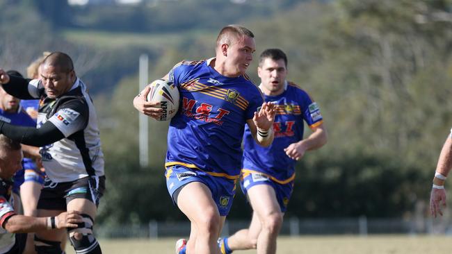 Second-rower Kyle Kennedy. Photo Ursula Bentley@CapturedAus