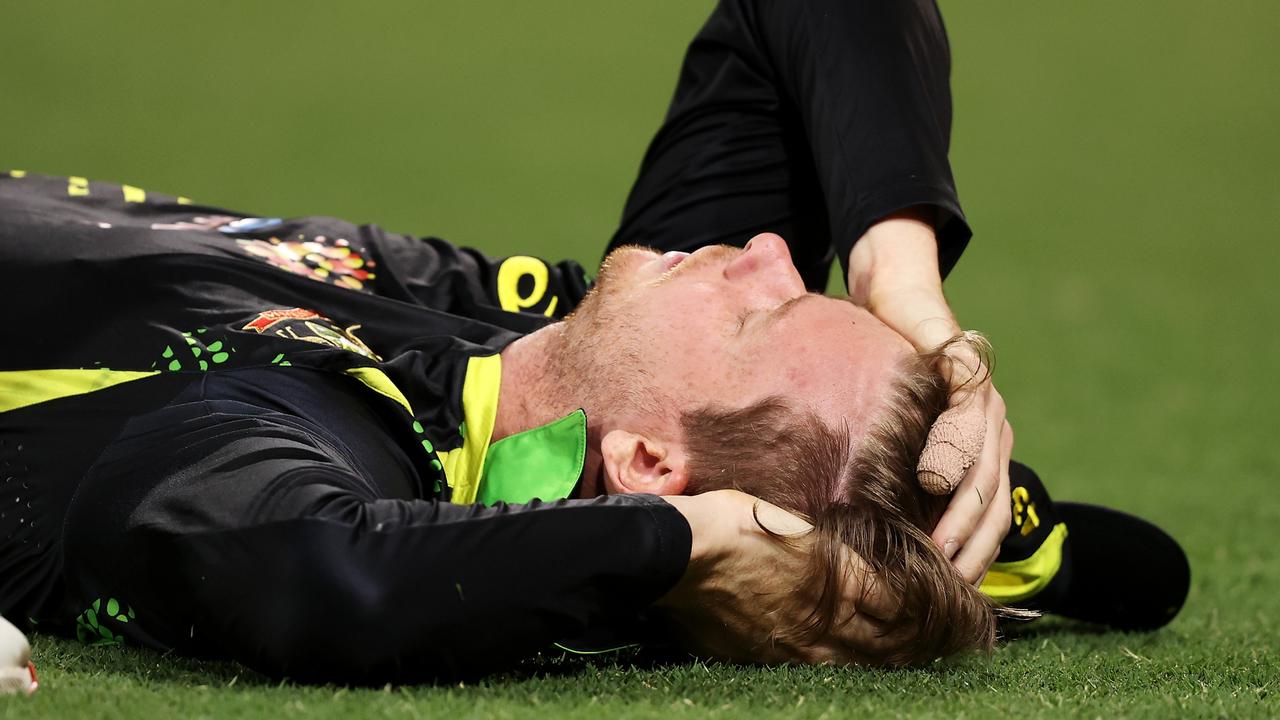 Steve Smith of Australia. Photo by Mark Kolbe/Getty Images