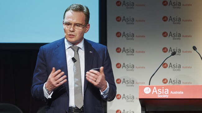 BHP chief executive Andrew Mackenzie.