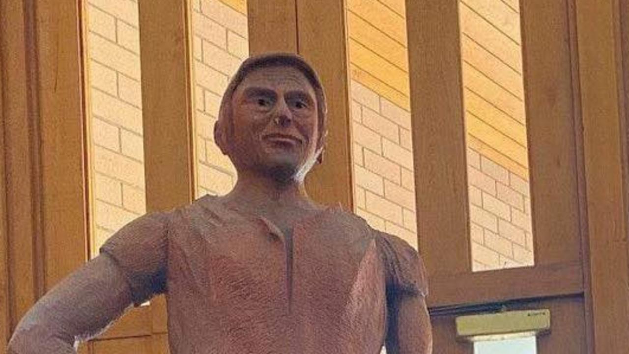 A bad case of mould is behind the disappearance of a statue which once adorned the Gympie Civic Centre’s foyer.