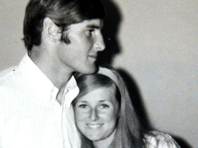 Chris and Lynette Dawson prior to her disappearance. Picture: Troy Bendeich