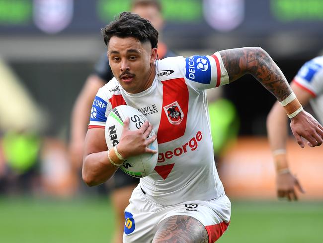 NRL 2022 RD24 Wests Tigers v St. George Illawarra Dragons - Jayden Sullivan. Picture: Jayden Sullivan