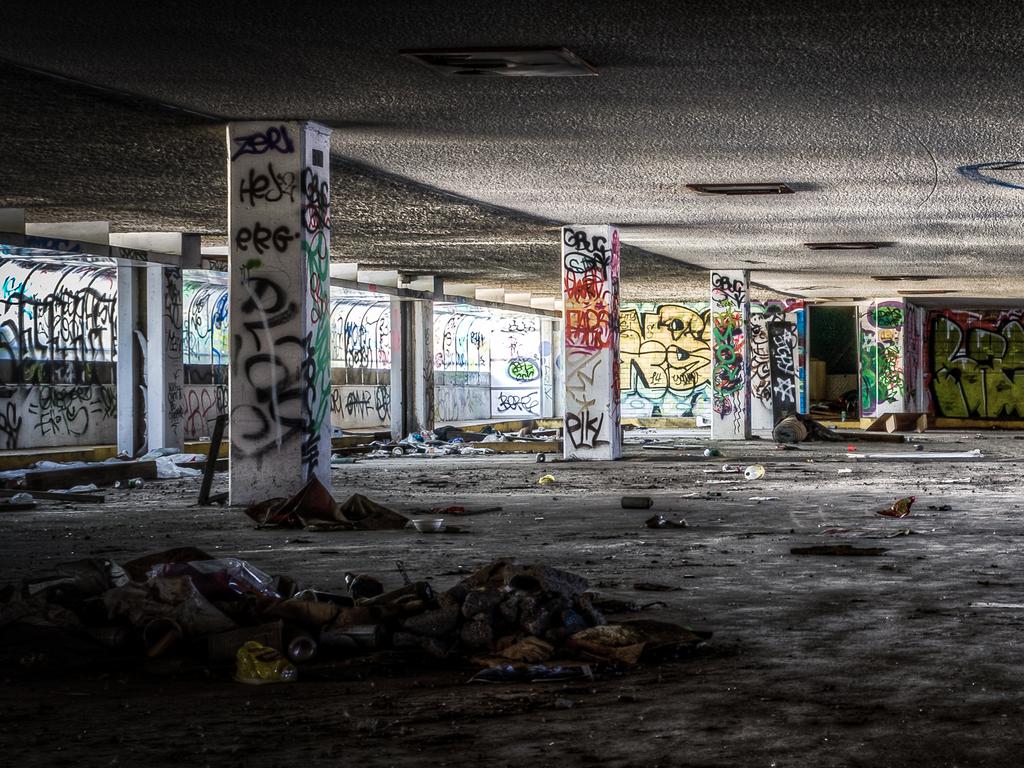 Enter The Eerily Beautiful Abandoned Balmain Leagues Club Herald Sun