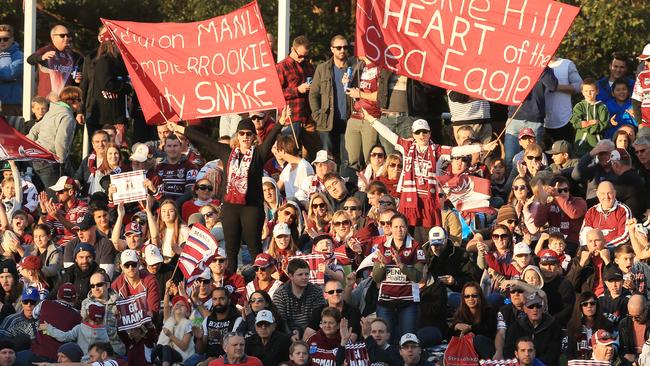 Who’d be a Sea Eagles fan? (Mark Evans)