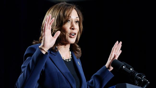 Vice President Kamala Harris during a campaign event in West Allis, Wis., on Tuesday. Picture: Kamil Krzaczynski/AFP