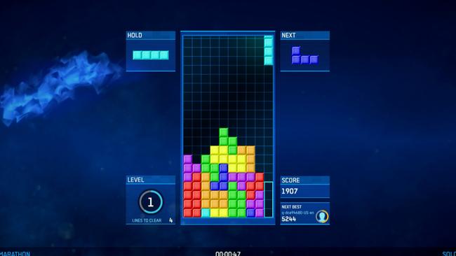 Tetris really satisfies.™