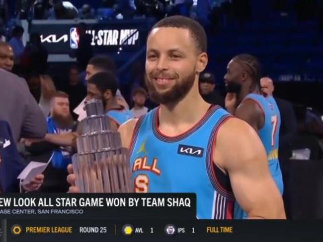 Curry wins All-Star MVP