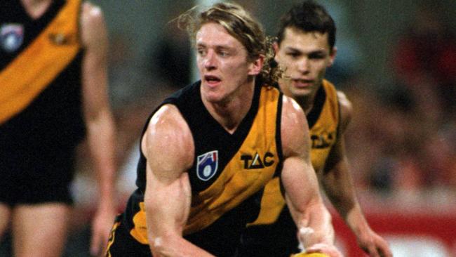 RIchmond’s Michael Gale, brother of Brendon, in 1995.