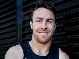 James Maloney of the Penrith Panthers poses for a photo after speaking to the media in in Sydney, Wednesday, September 4, 2019. (AAP Image/Joel Carrett) NO ARCHIVING