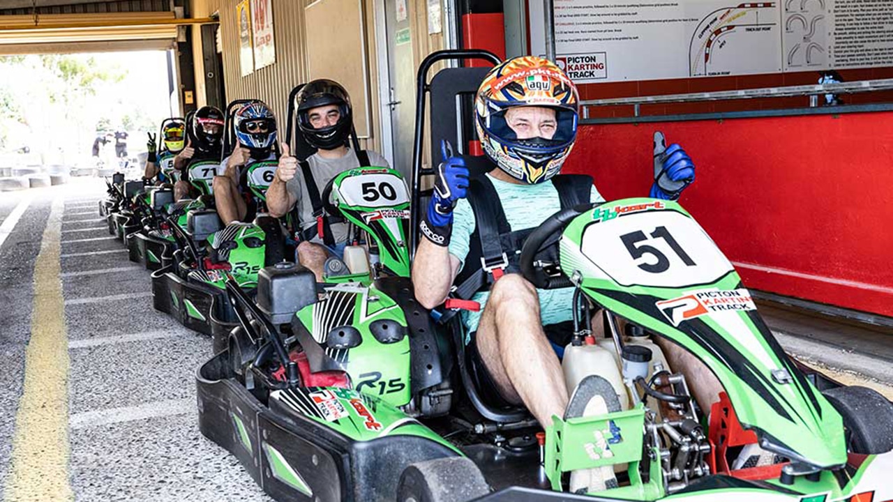 9HP Karting Challenge. Picture: Experience Oz